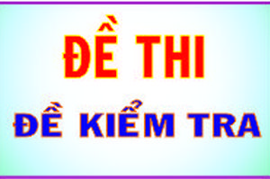 Đề kiểm tra Vật lý - Học sinh giỏi cấp tỉnh năm 2019